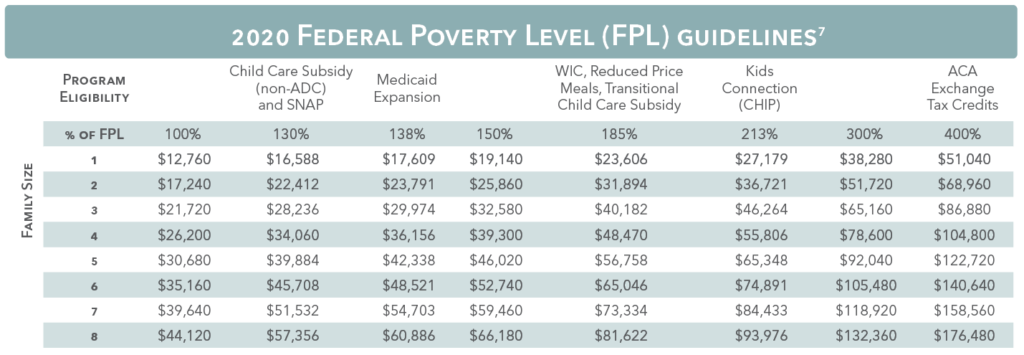 How To Calculate Federal Poverty Level 2019 The 2019 Living Income